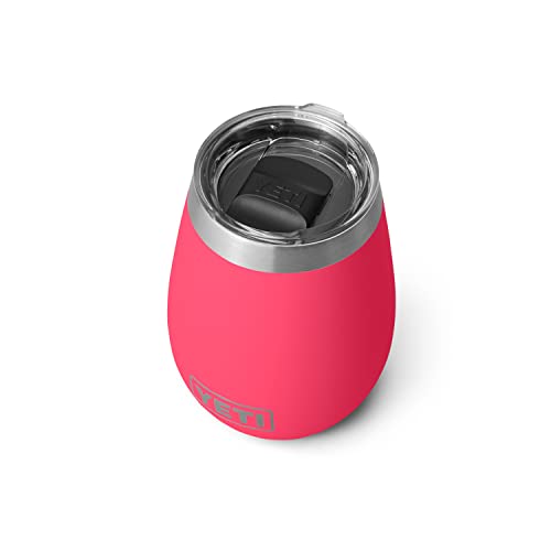 YETI Rambler 10 oz Wine Tumbler, Vacuum Insulated, Stainless Steel with MagSlider Lid, Navy