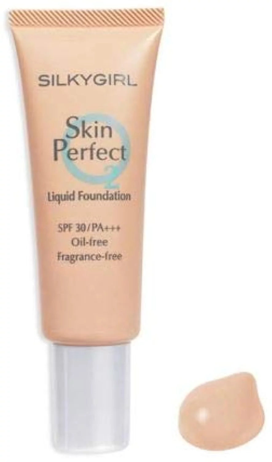 SILKY GIRL Skin Perfect Liquid Foundation 0l Light 25ml - SPF30/PA+++ -Healthier Complexion -Youthful-Looking Skin