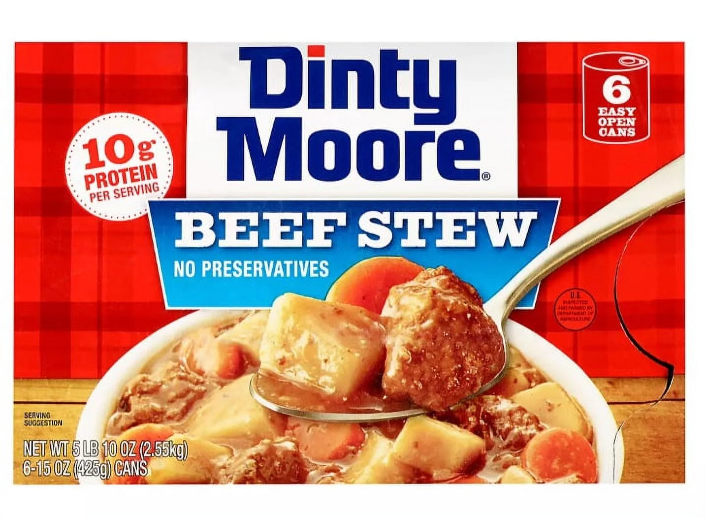 Dinty Moore Hearty Meals Beef Stew 6-15 oz. Cans