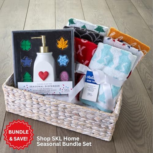 SKL Home by Saturday Knight Ltd. Holidays 6pc Hand Towel Gift Set