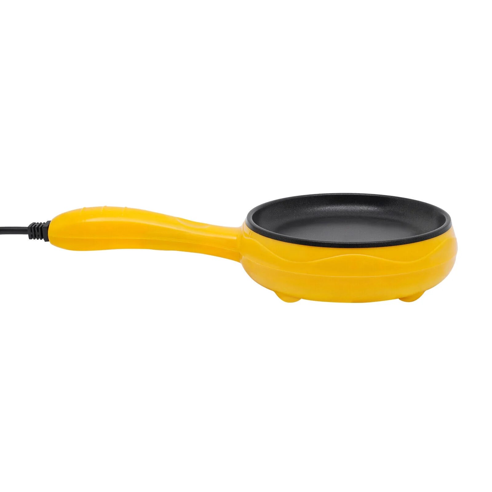6-inch Electric Skillet, Non-Stick Electric Skillet, Yellow Mini Frying Pan