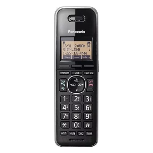Restored Panasonic KX-TGWA41B Additional Handset 4 Line (Refurbished)