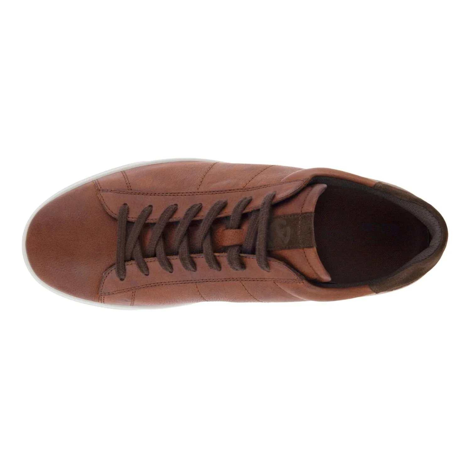 Ecco Men's Street Lite Retro Sneaker in Whisky/Coffee