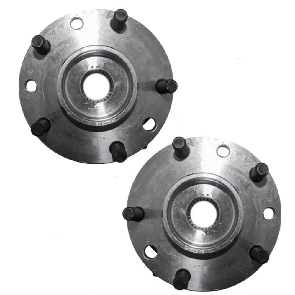 Brock Replacement Set Front Hubs and Wheel Bearings Compatible with Blazer Jimmy Envoy Bravada Hombre S10 Sonoma 4-Wheel Drive 12413045 Fits select: 1998-2003 CHEVROLET S TRUCK S10
