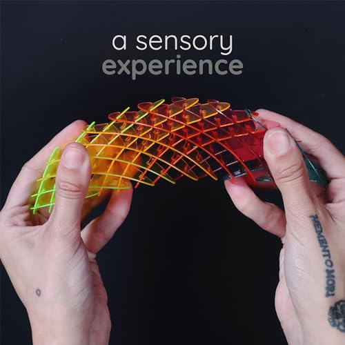 Morf Fidget Worm Toy - Flexible 3D Sensory Slug Figgy Toy for Kids, Teens, and Adults – Stretchy, Quiet, Stress and Anxiety Relief, Focus - For Play, School, Work Gifts, Great For Classroom and Office