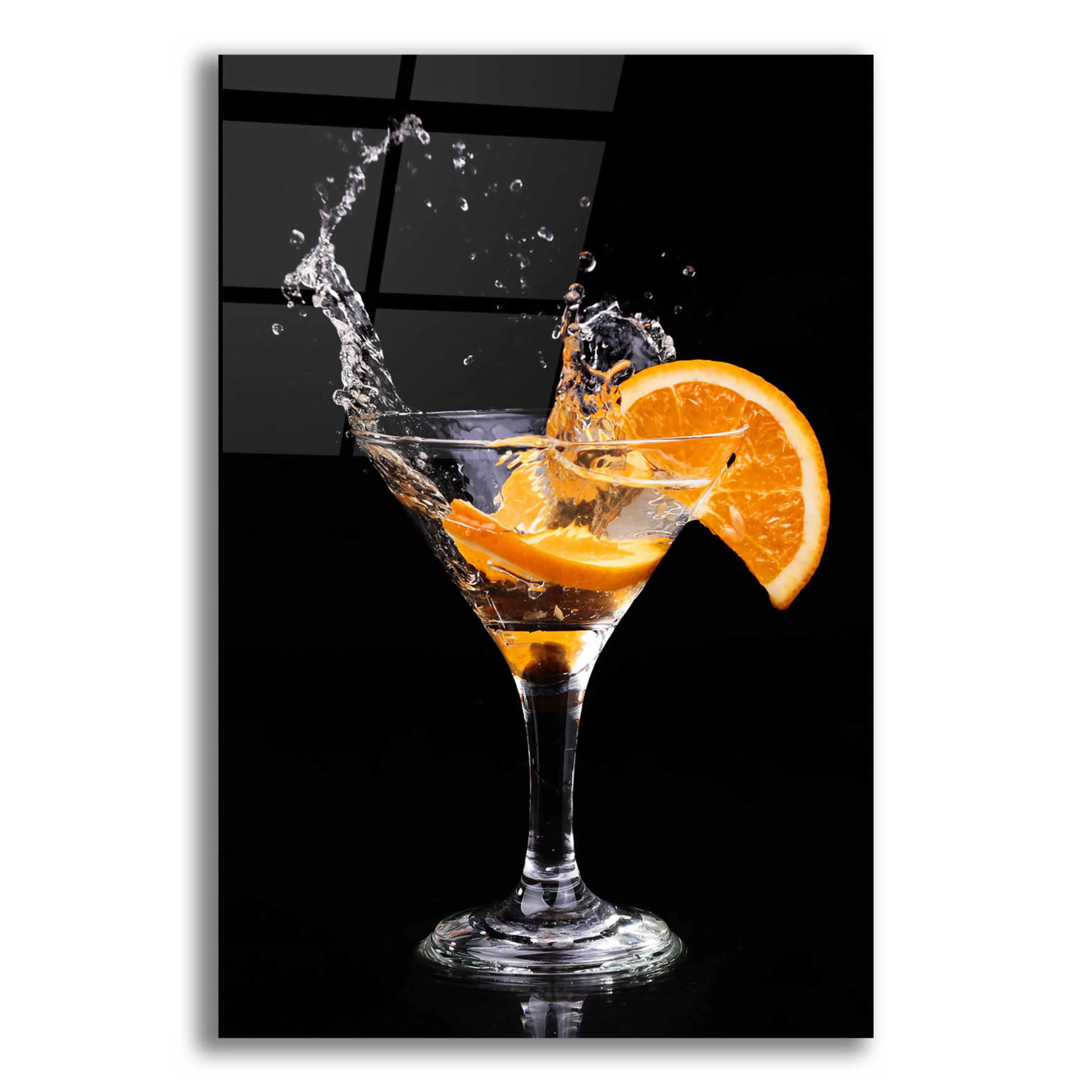 Epic Art 'Vermouth Spritz' by Epic Portfolio, Acrylic Glass Wall Art, 12