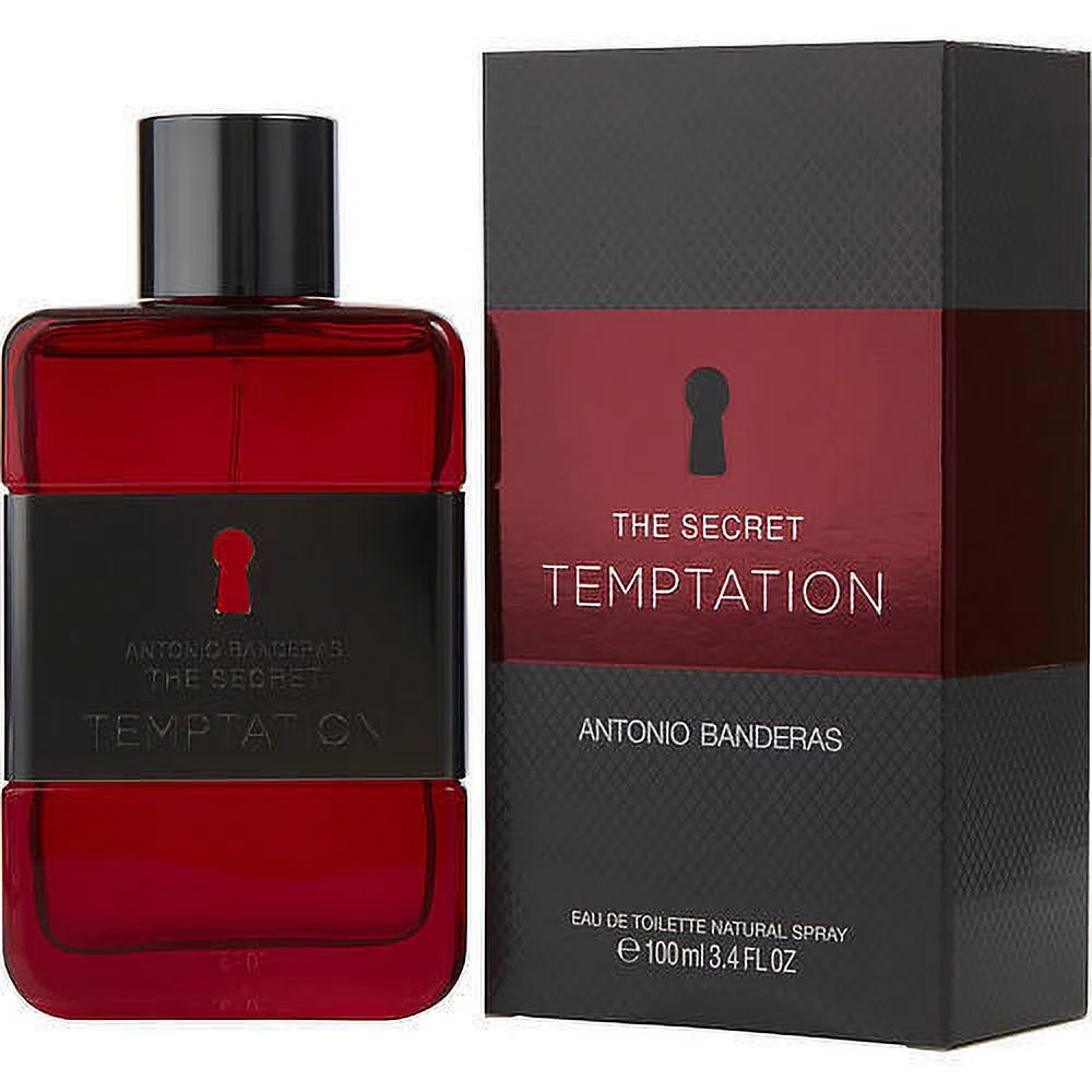 THE SECRET TEMPTATION by Antonio Banderas EDT SPRAY 3.4 OZ - Unleash Mysterious Side