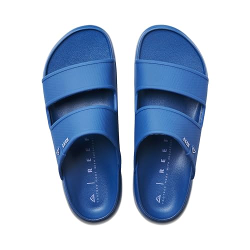 REEF Oasis Double Up Men's Waterproof Slide Sandal, Soft and Supportive Molded Footbed