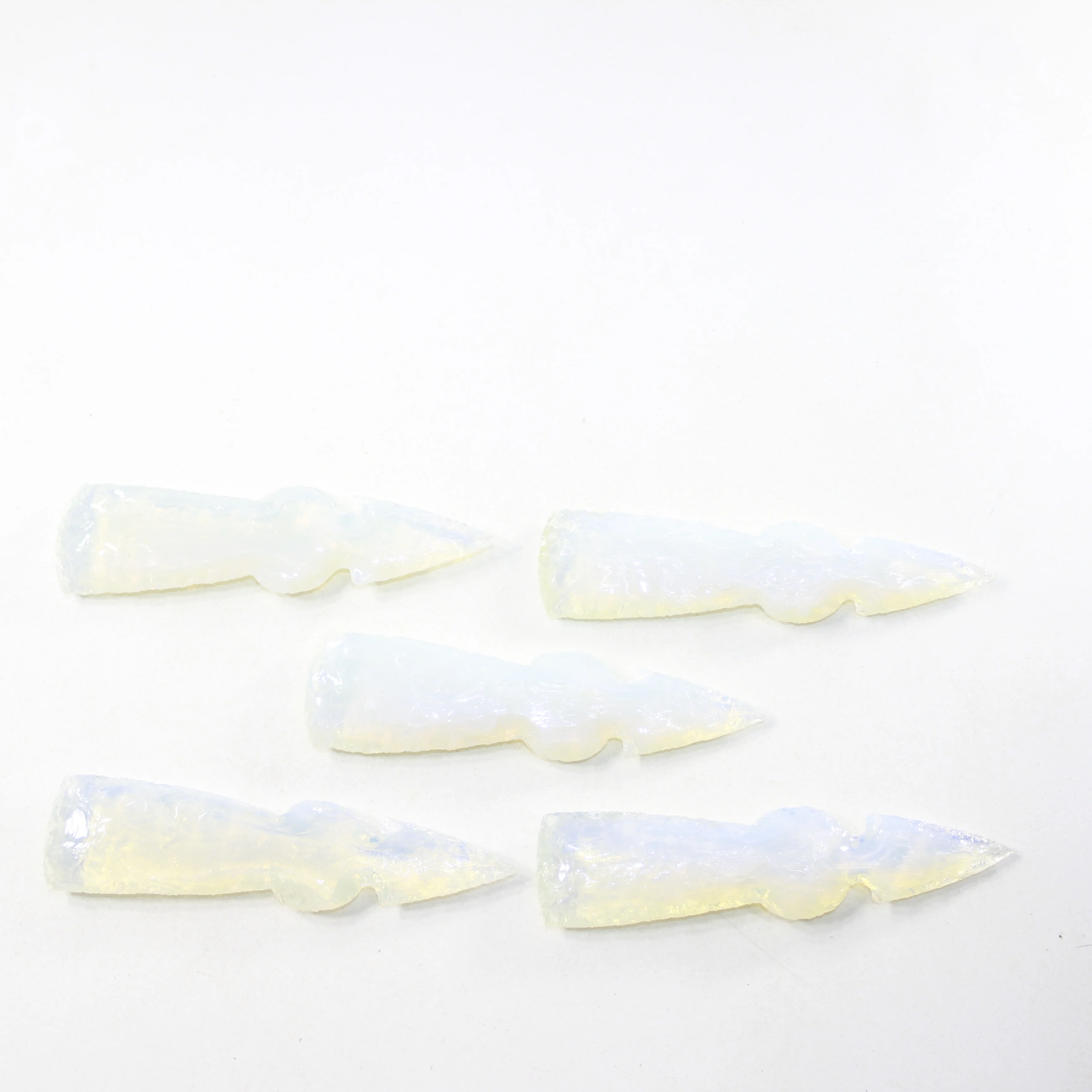 5 Opalite Ornamental Tomahawk Heads #1024  Ax Axe Hatchet
