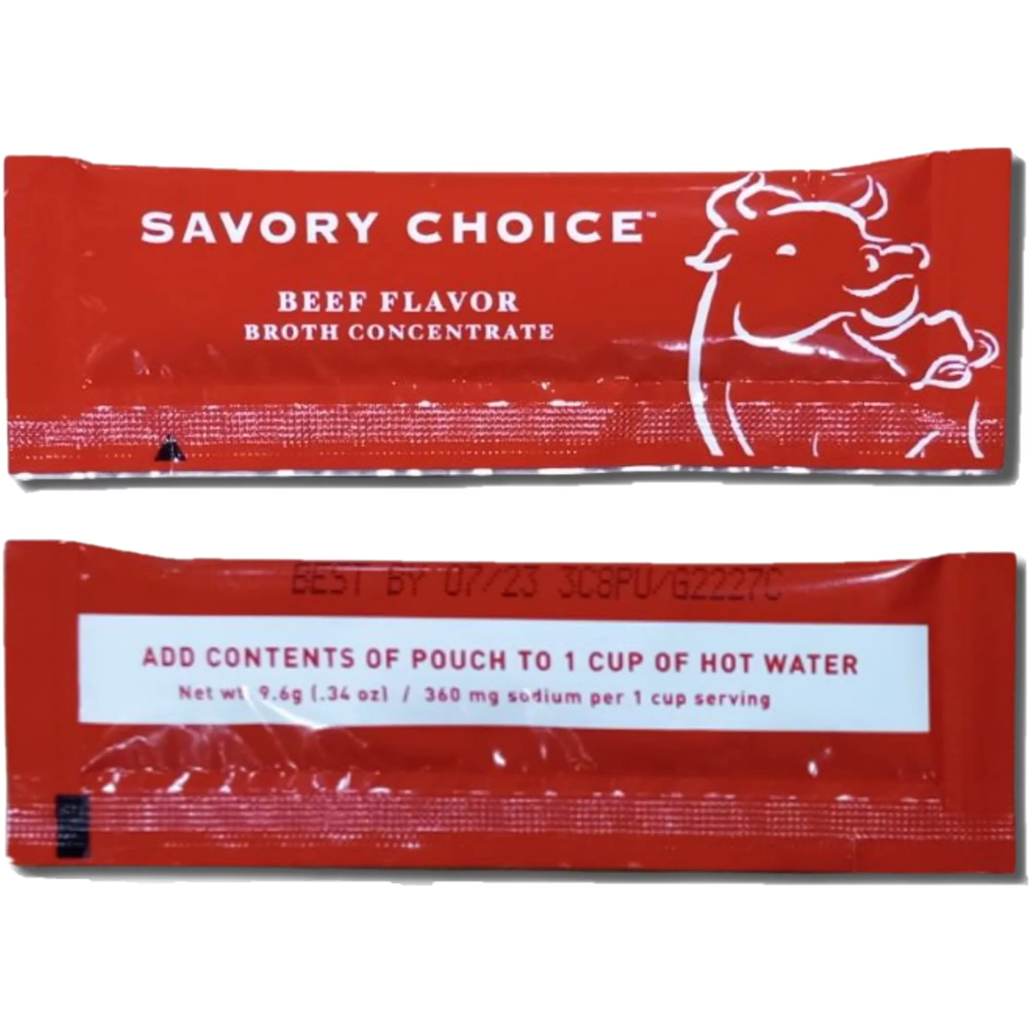 Tribeca Curations | Reduced Sodium Broth Concentrate Variety Pack | Beef, Chicken, & Vegetable | 60 Count (20 Each)