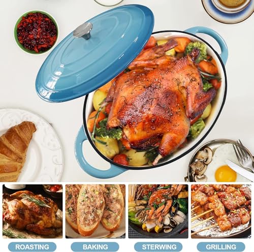 Enameled Cast Iron Dutch Oven