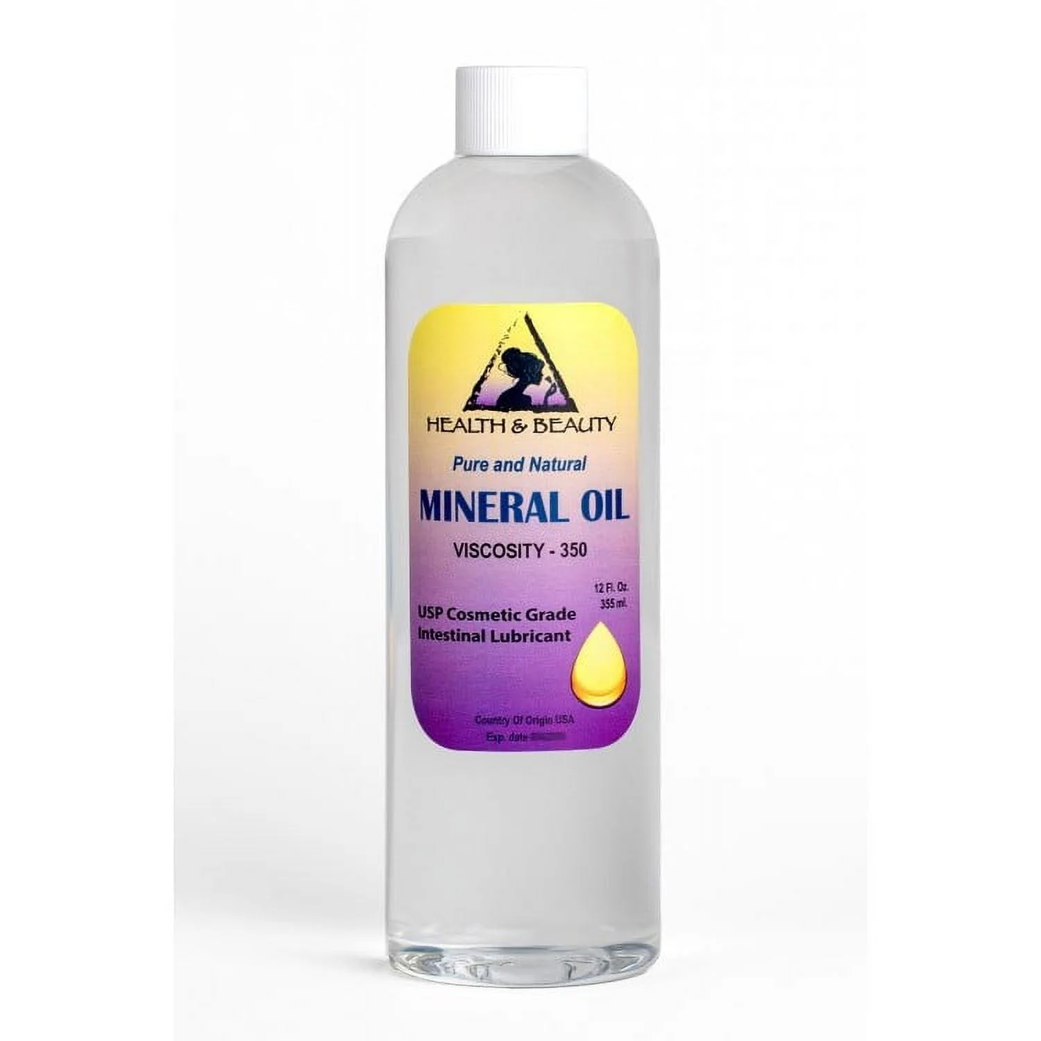 MINERAL OIL 350 VISCOSITY NF HIGH QUALITY USP GRADE LUBRICANT 100% PURE 36 OZ