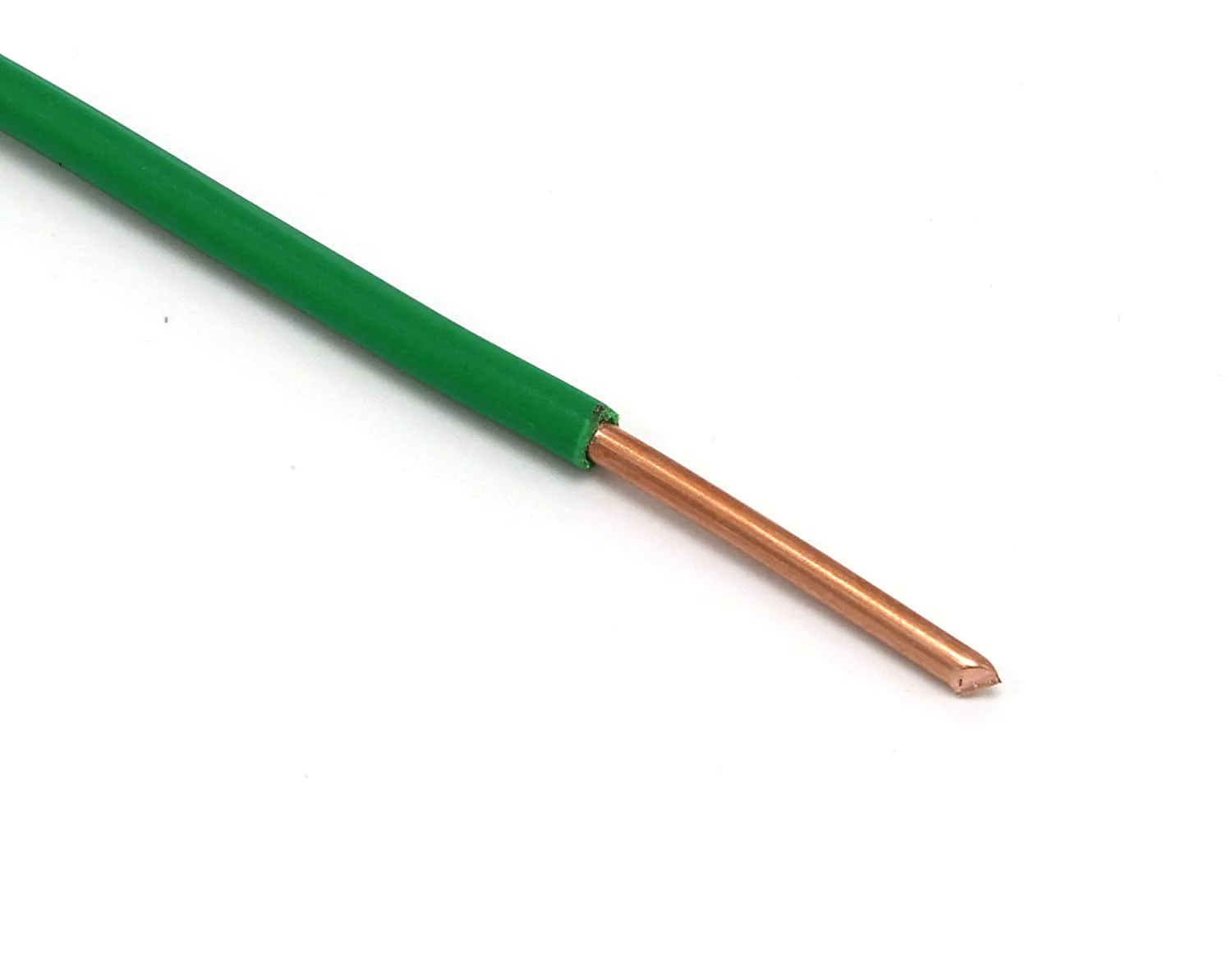 75 Feet (23 Meter) - Insulated Solid Copper THHN / THWN Wire - 12 AWG, Wire is Made in the USA, Residential, Commerical, Industrial, Grounding, Electrical rated for 600 Volts - In Green