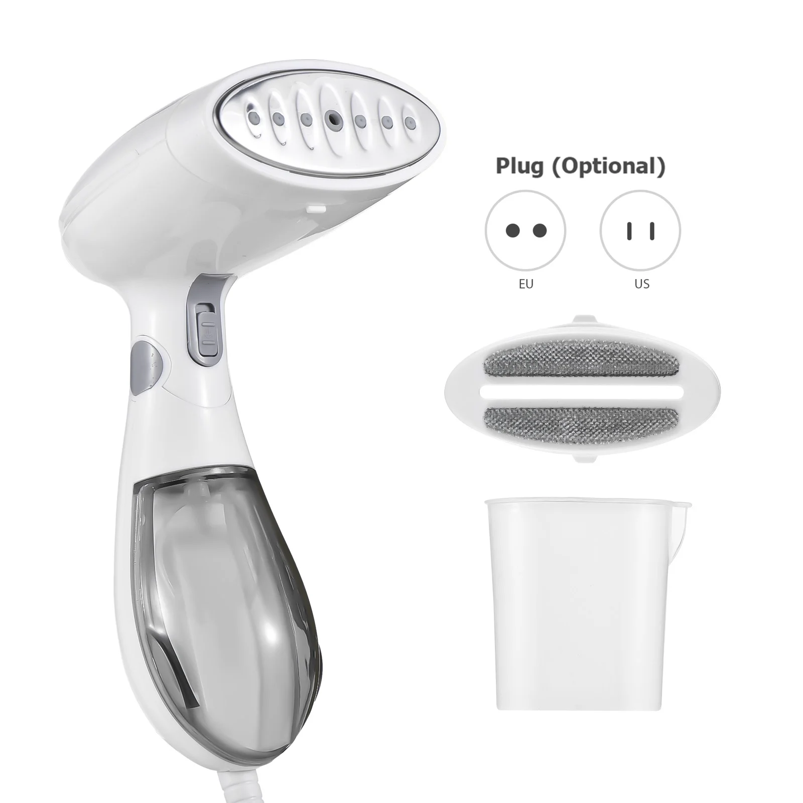 Dcenta Foldable Handheld Clothing Steamer, 1300W, 2-Second Fast Heat, Wrinkle Remover