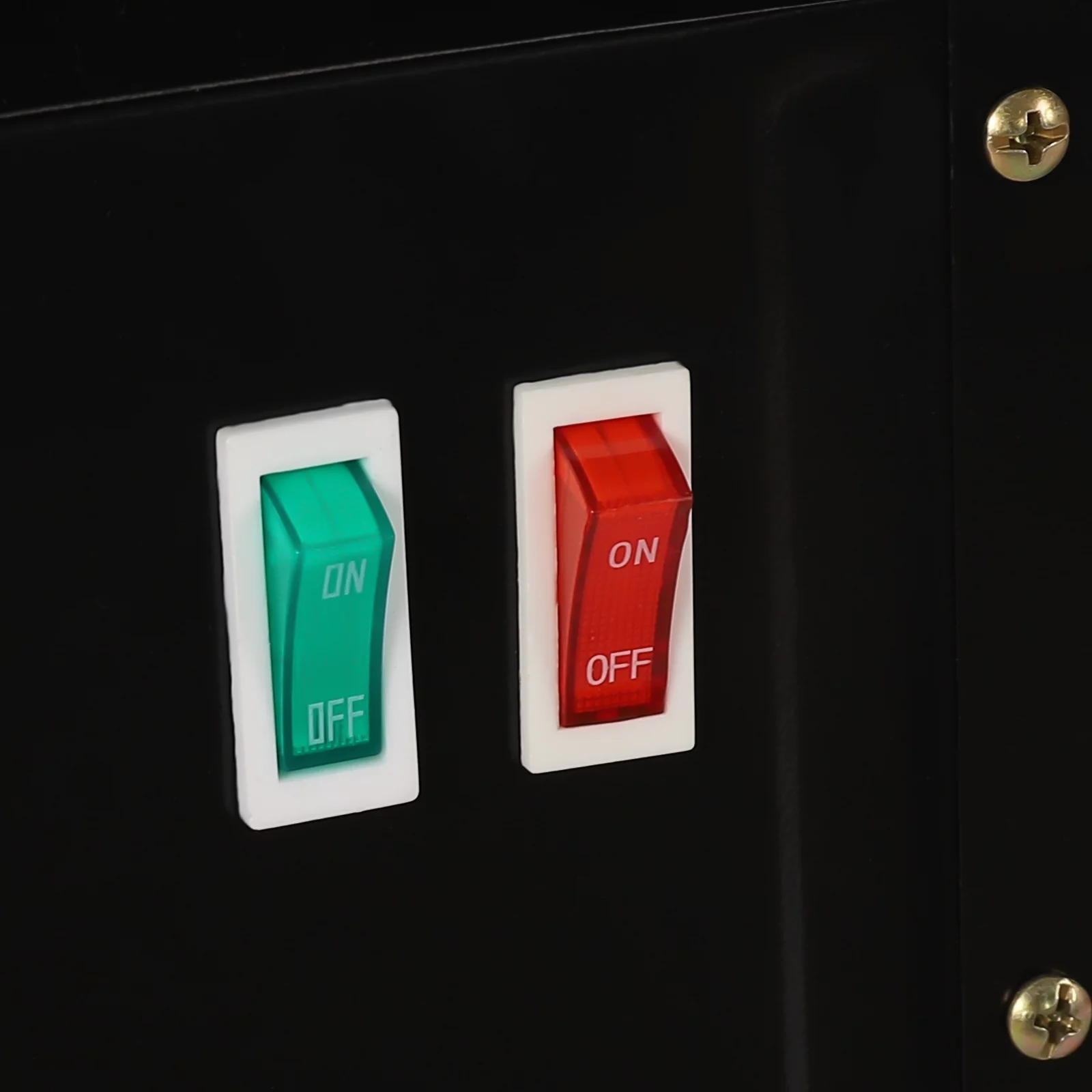 ZhdnBhnos 75W 5 Gallons Desktop Water Cooler Dispenser Countertop Top Loading Drinking Fountain Hot & Cold Water Cooler with Child Safety Lock