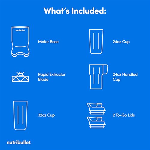 nutribullet Ultra Personal Blender NB50500, 32 oz, Gray