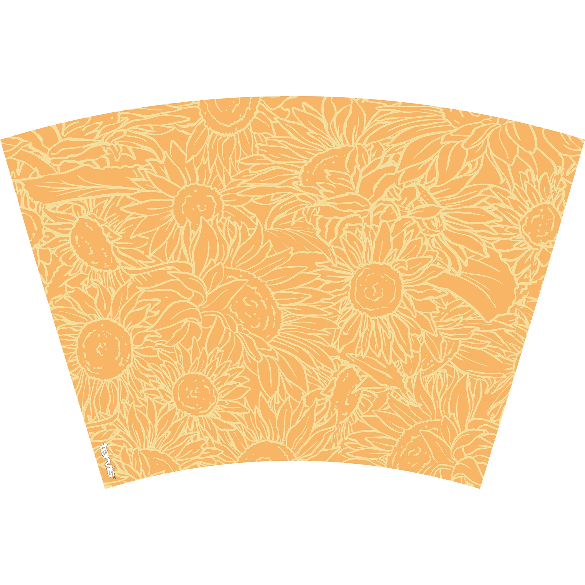 Tervis Sunflower Power Made in USA Double Walled  Insulated Tumbler Travel Cup Keeps Drinks Cold & Hot, 24oz, Classic