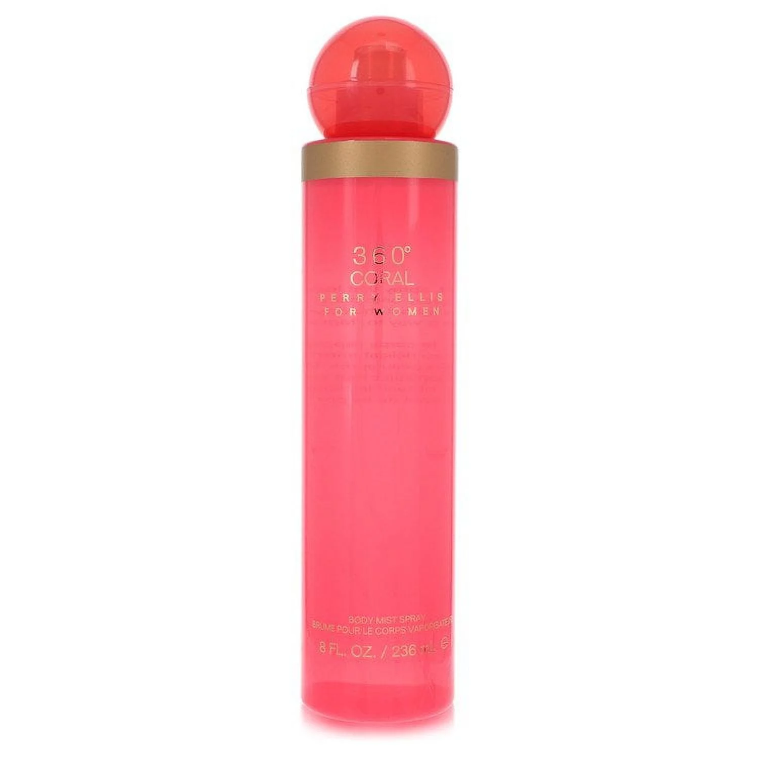Perry Ellis 360 Coral by Perry Ellis Body Mist 8 oz for Female