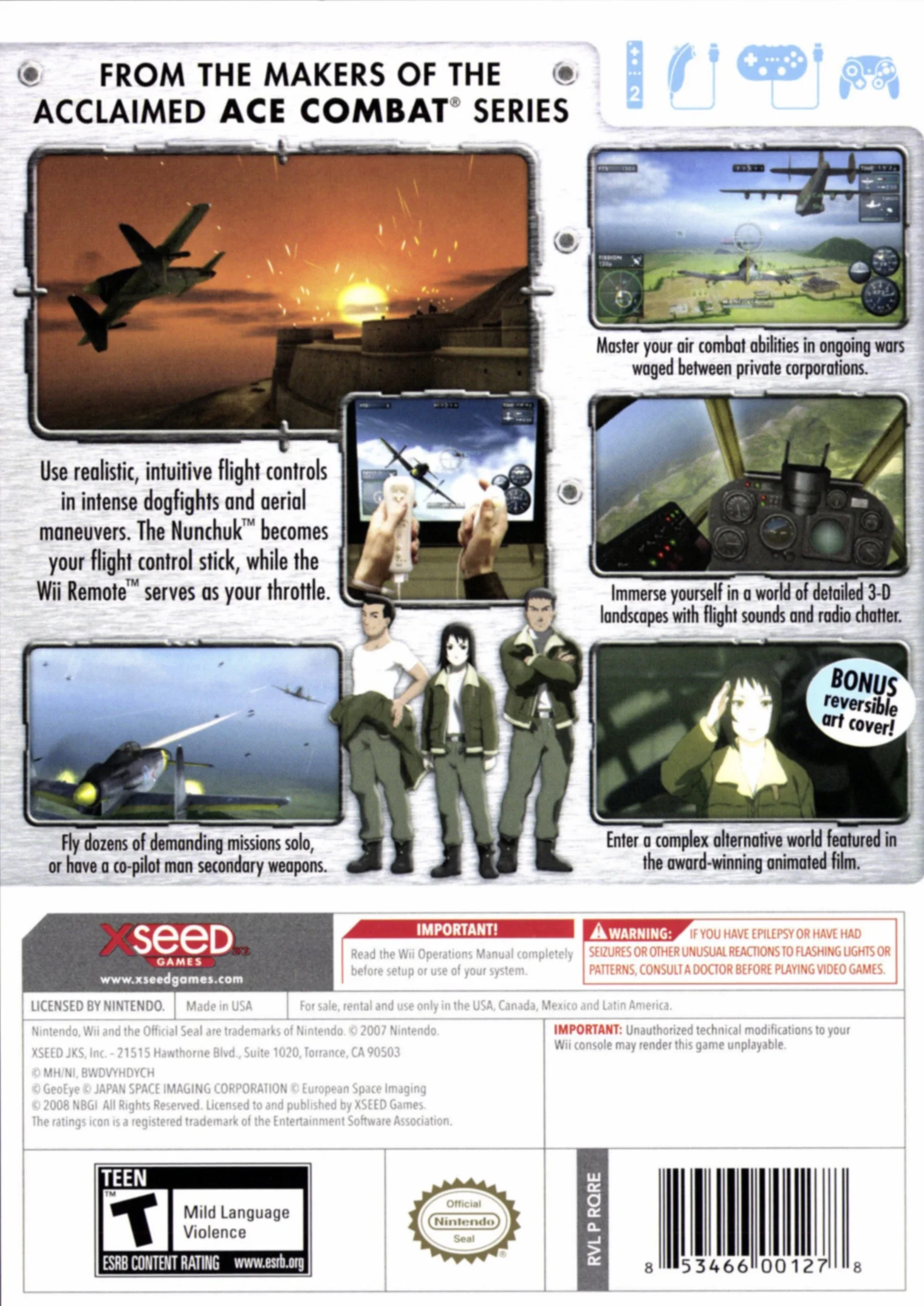 The Sky Crawlers: Innocent Aces - Nintendo Wii