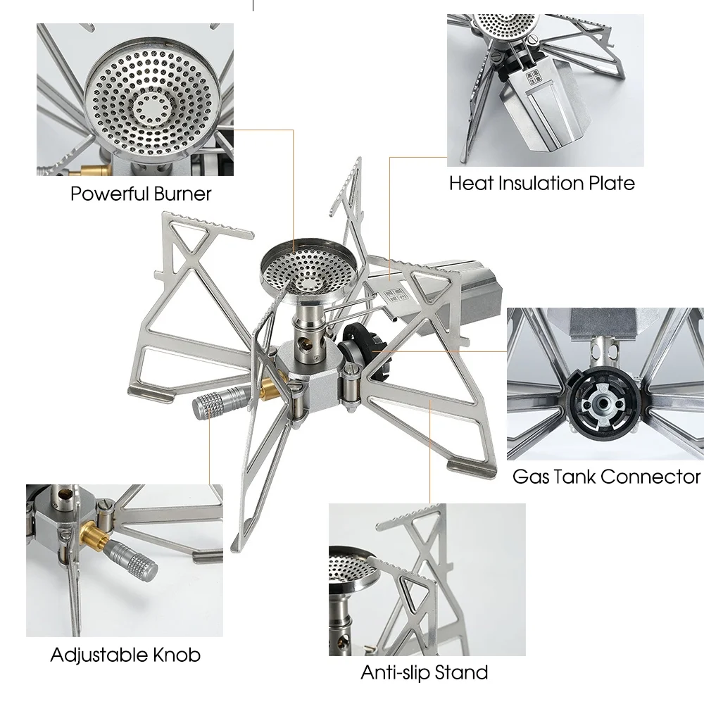 Dazzduo Outdoor furnace,3300W Stove Collapsible Stove Outdoor Stove Outdoor Stove Picnics 3300W Stove Stove Stainless Steel Stove Collapsible Stainless Steel Steel Stove Outdoor Outdoor Stove
