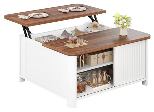 Lift Top Coffee Table with Storage, 31.5