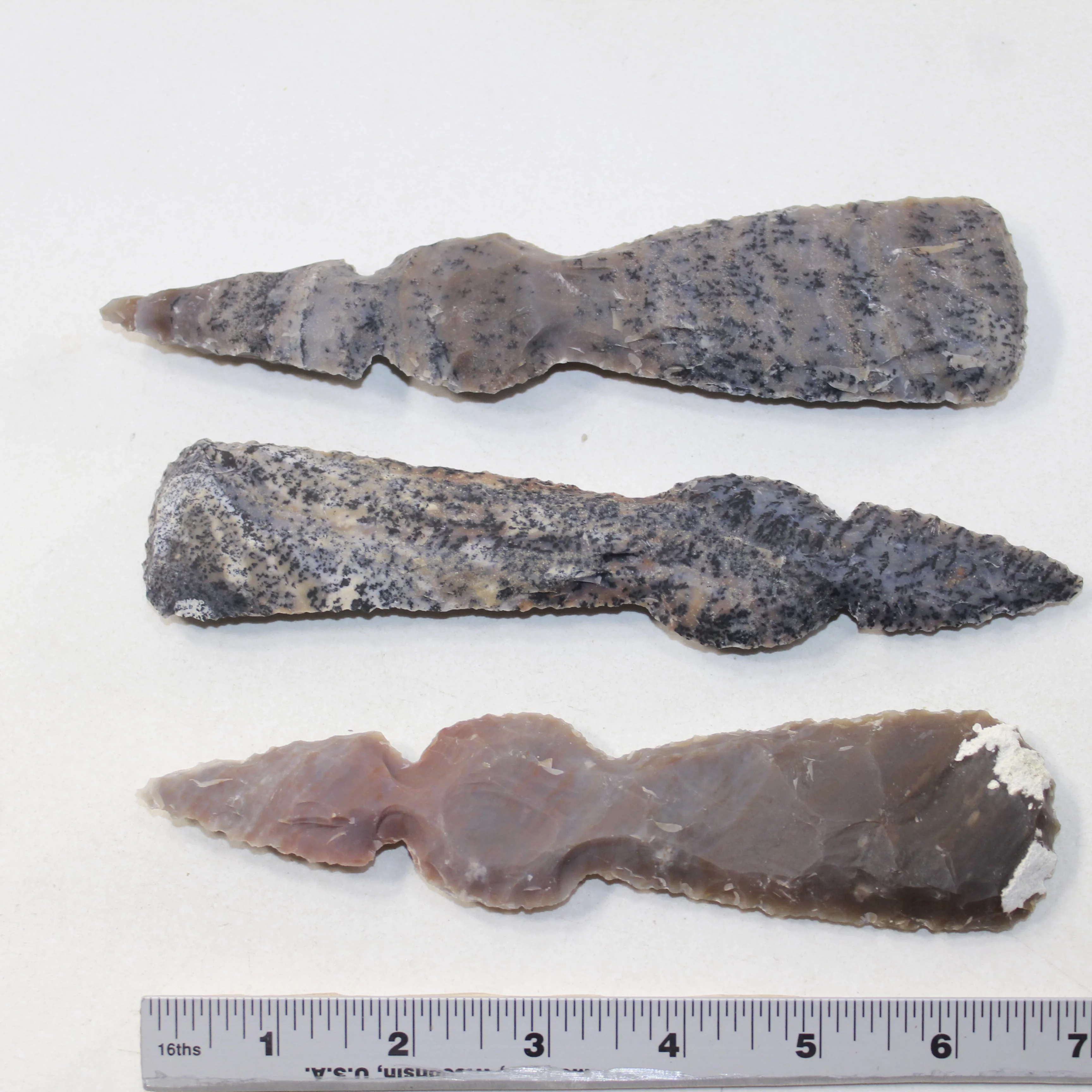 3 Stone Ornamental Tomahawk Heads #9323 Ax Axe Hatchet