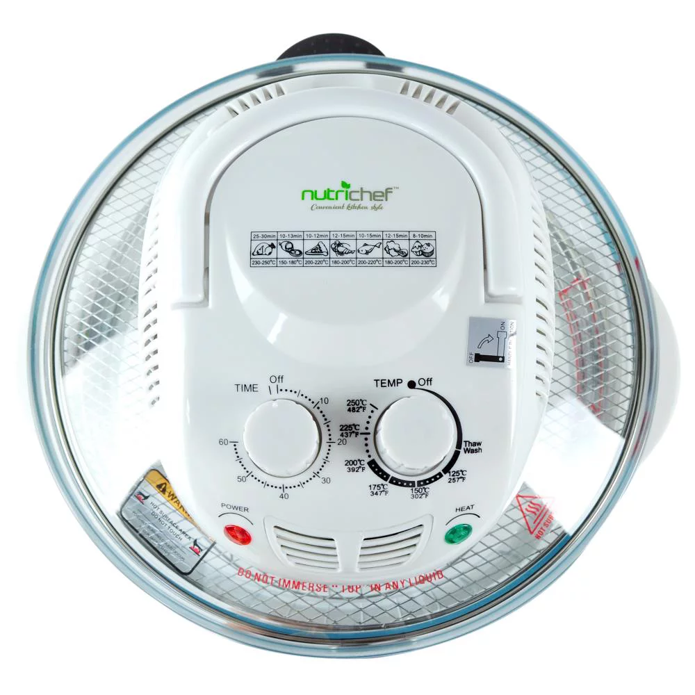 Nutrichef Halogen Oven Air-fryer/infrared Convection Cooker