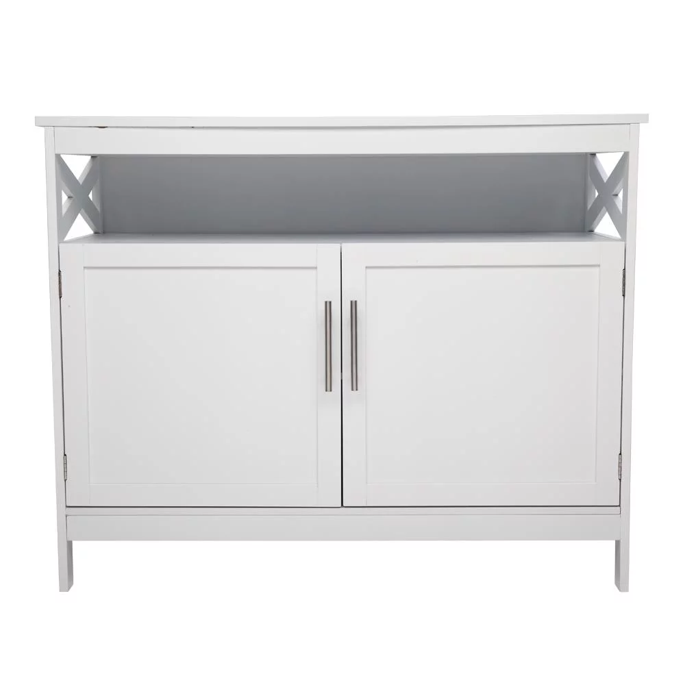 Zimtown Kitchen Storage Cabinet Sideboard Free Standing Dining Furniture for Home