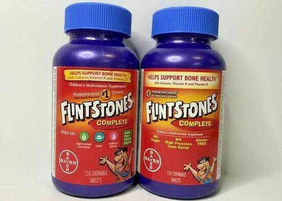 Flintstones Chewable Tablets Complete 150 Tablets (Pack of 2)
