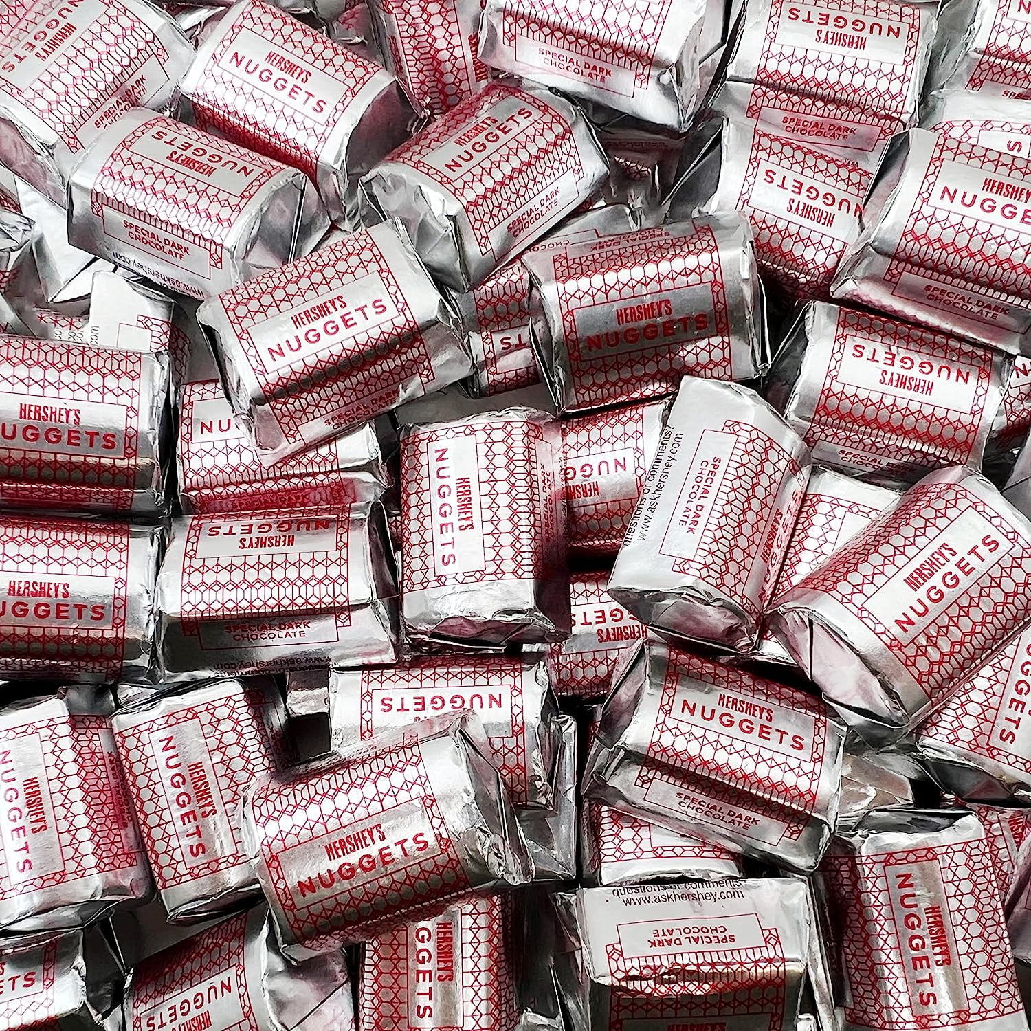 HERSHEY'S NUGGETS SPECIAL DARK Mildly Sweet Chocolate Easter Candy Bars, Bulk Pack, 5 Pounds (About 210 Count)