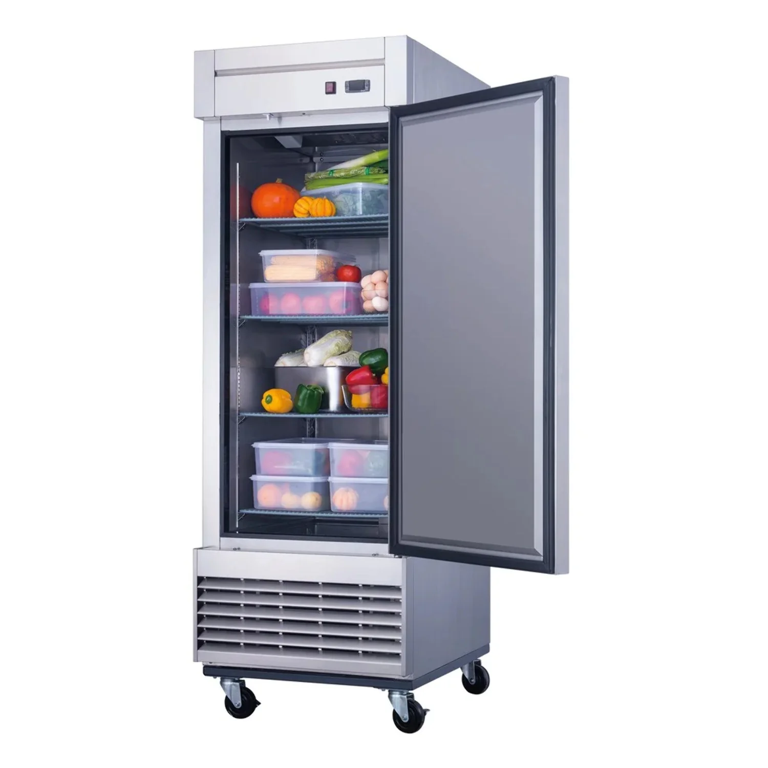 West Kitchen WT28R 27 Reach-In Refrigerator with 1 Solid Door