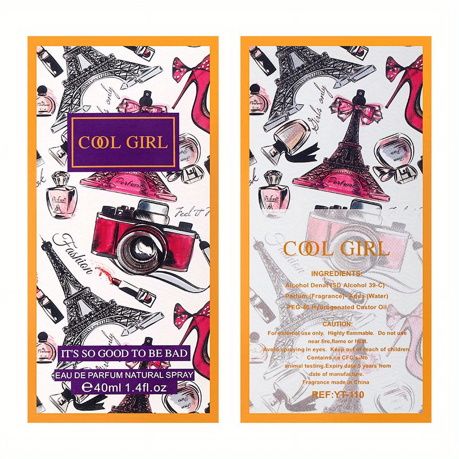 Long-Lasting Refreshing Fragrance: High Heeled Shoes Edu De Toilette Spray - Perfect Gift for Her!