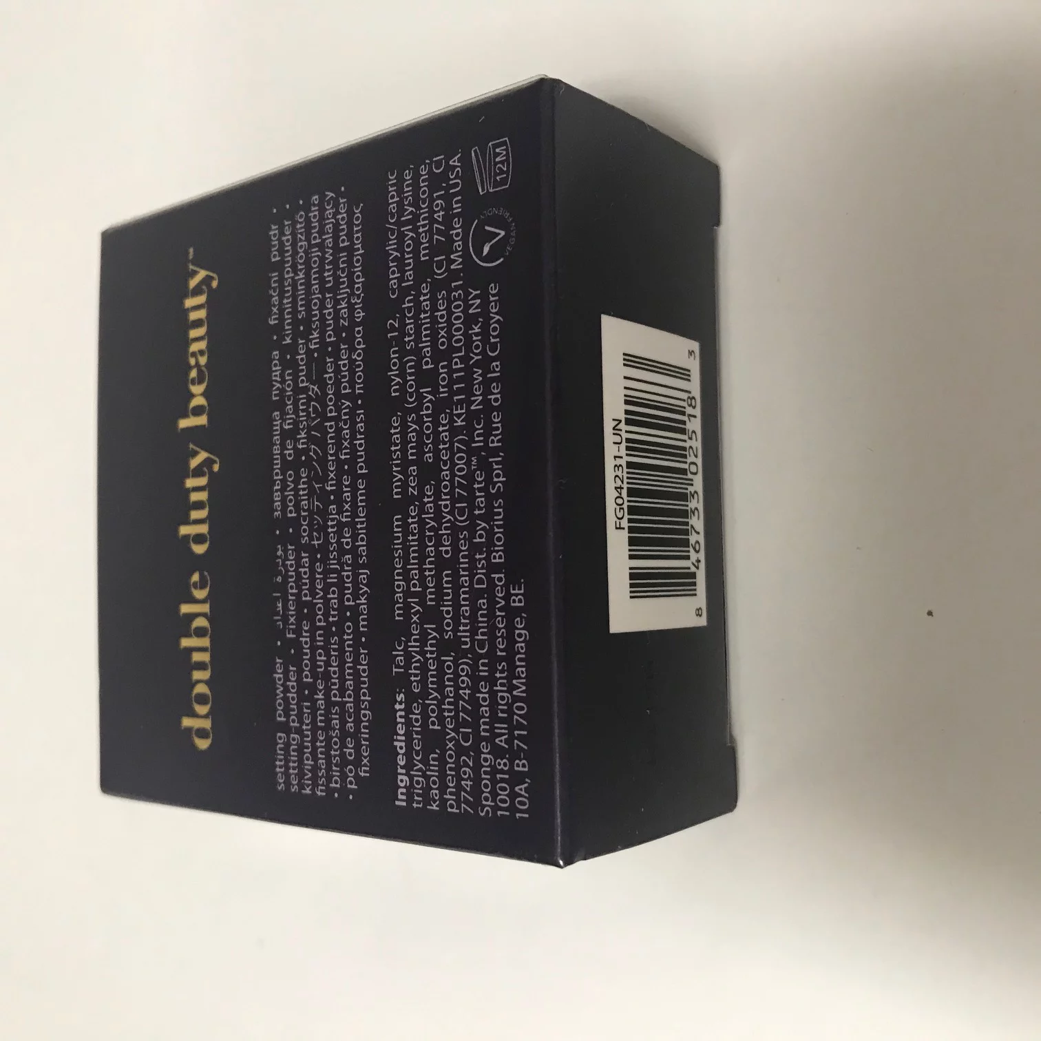 Tarte Shape Tape Setting Powder - Translucent, 0.42oz/12g