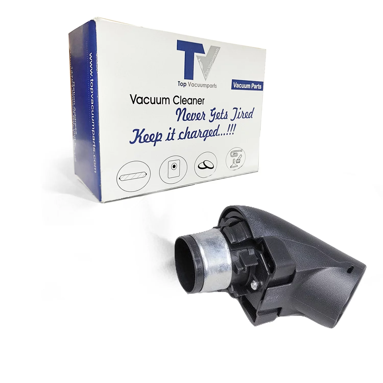 Miele 54-1300-07 S300, S400 Canister Vacuum Hose Machine End Attachment