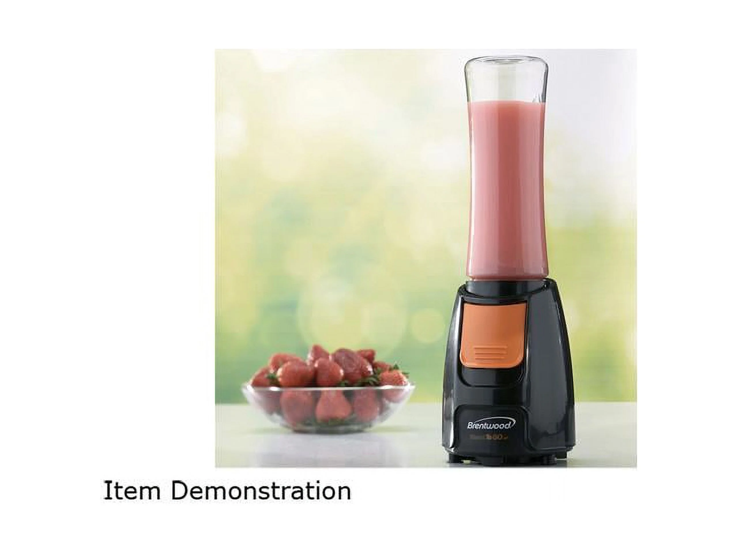 BLEND-TO-GO BLENDER BLACK AND ORANGE
