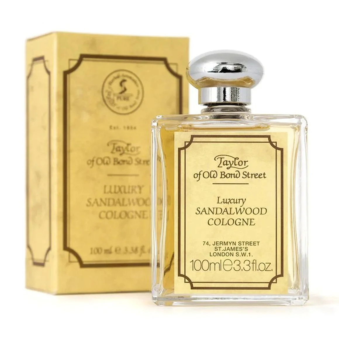 Bond No. 9 06011 Taylor Of Old Bond Street Luxury Sandalwood Cologne, 3.3 Oz