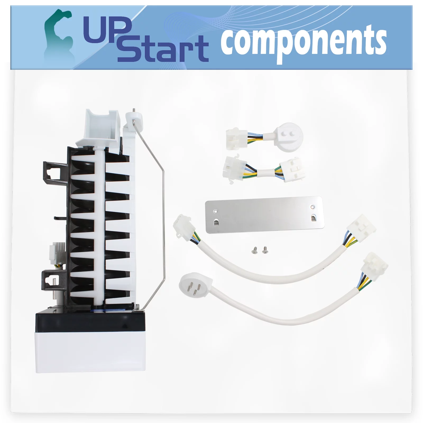 4317943 Refrigerator Ice Maker Replacement for Kenmore / Sears 106.56502400 - Compatible with W10190952 Icemaker