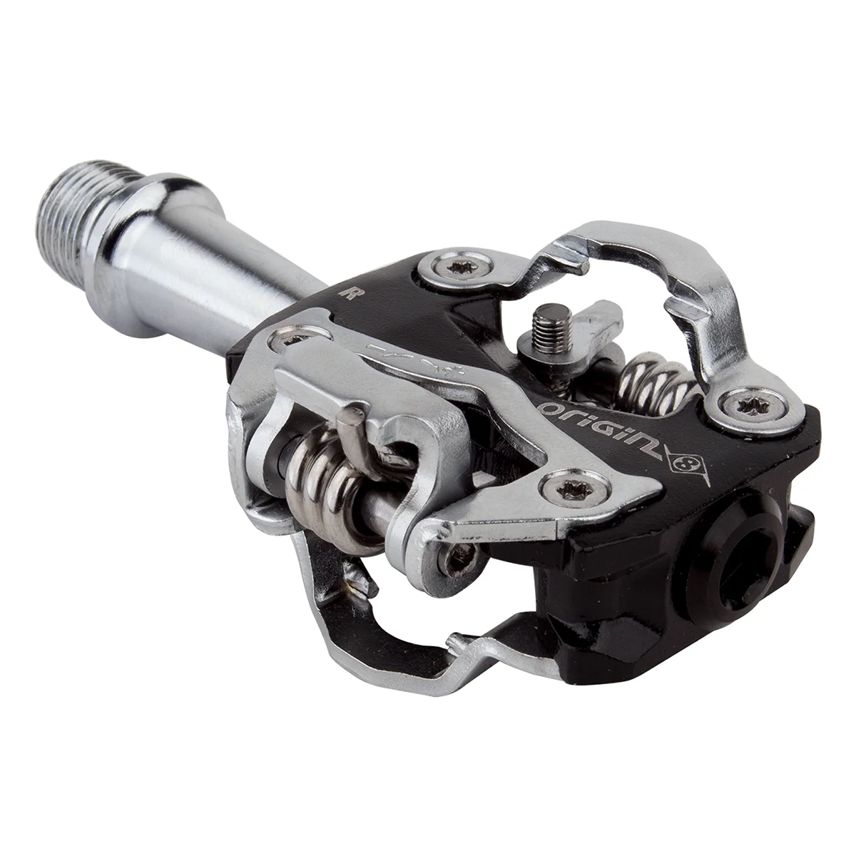 Origin8 MTB Double Clipless Pedals 9/16 Black/Gray