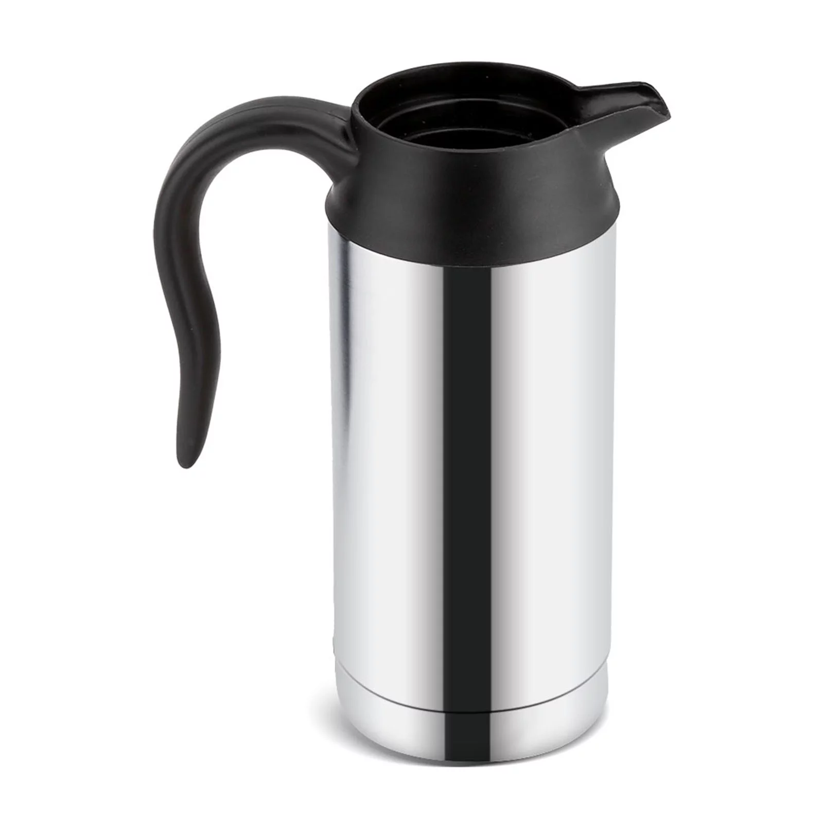 12V 750ml Stainless Steel Electric Car Kettle Heating Cup Car Coffee Mug Travel Water Bottle