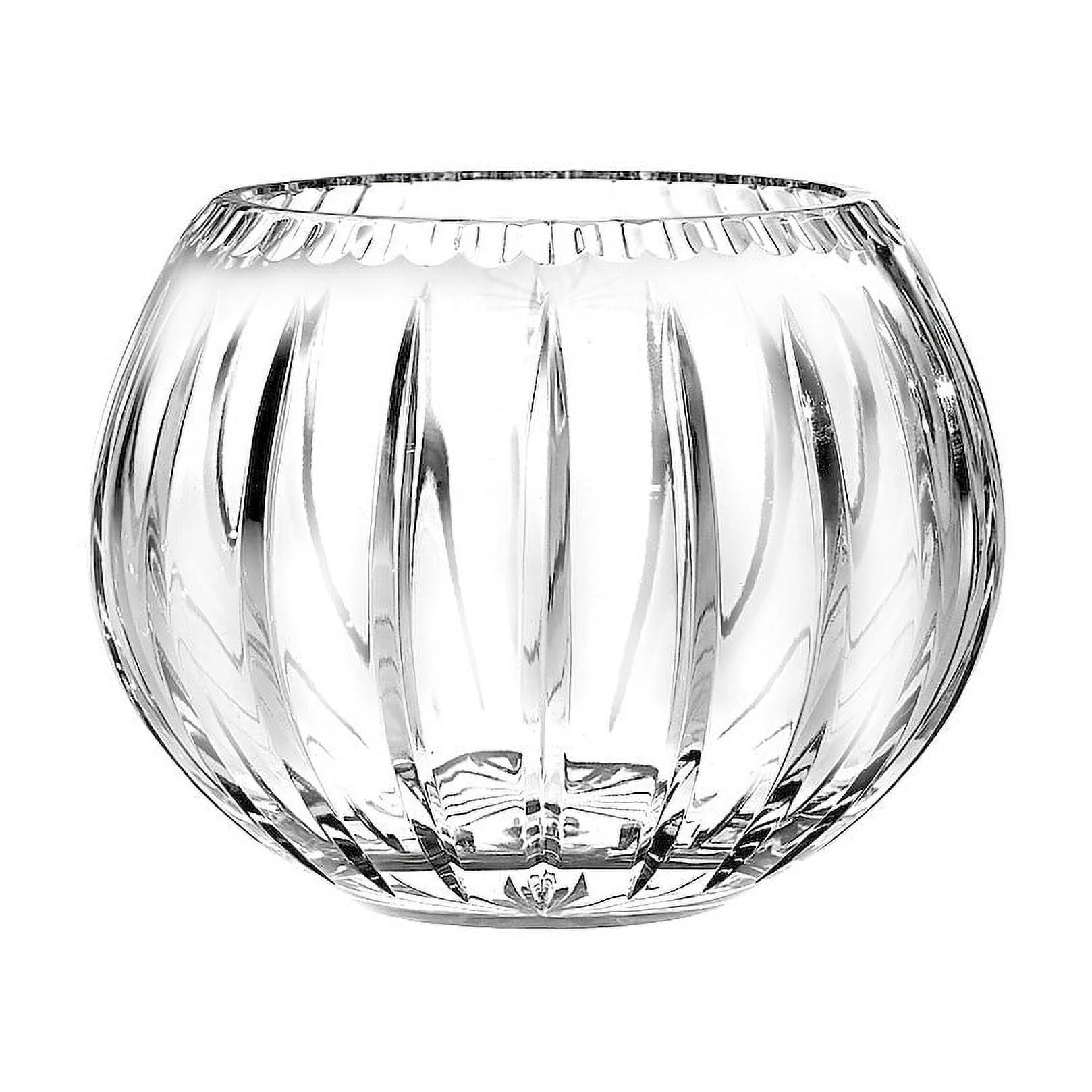 Majestic Gifts JO-120-5 Joy 5 in. Crystal Rose Bowl