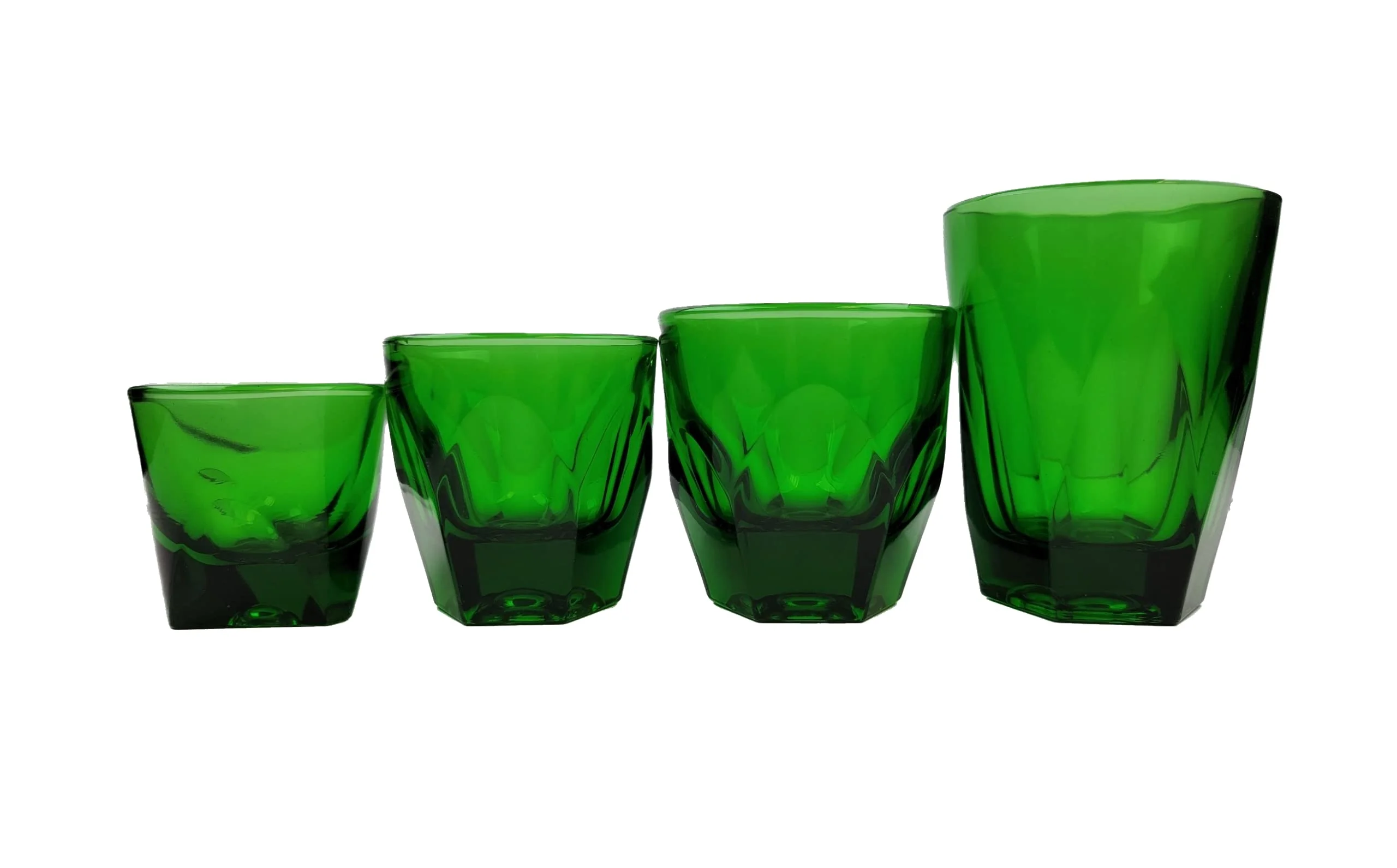 notNeutral VERO Glass Cappuccino, 6 oz., Emerald Green  (1)