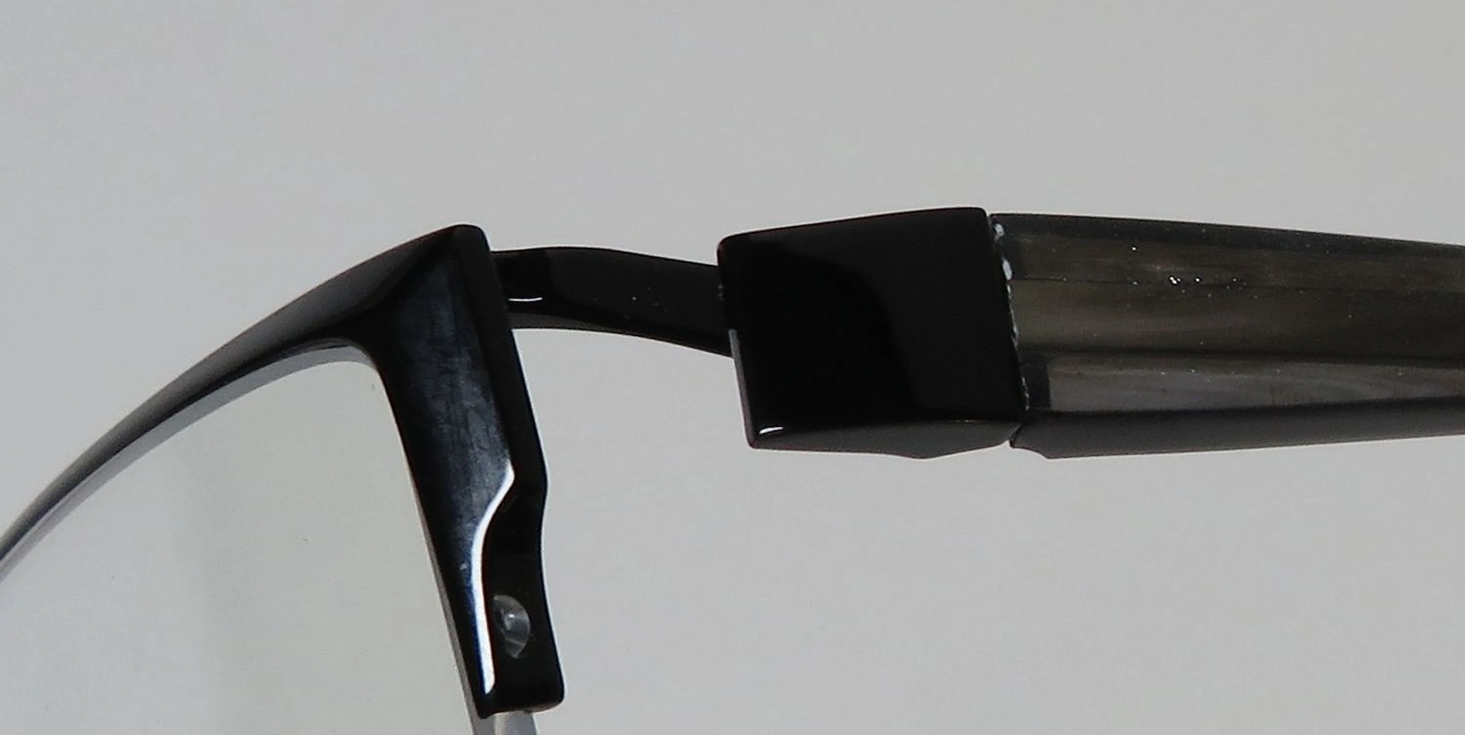 KIO YAMATO KT-255 TITANIUM HALF-RIM MADE IN JAPAN ELEGANT EYEGLASS FRAME/GLASSES