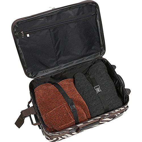 Rockland Fashion Expandable Softside Upright Luggage Set, Charcoal, 2-Piece (14/19)