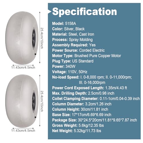 Kayak Wheels-2 Pack, 10in Replacement Big Beach Sand Tires,Kayak Dolly Canoe Beach Fishing Buggy Cart DIY Beach Wheels for Sand (10IN)