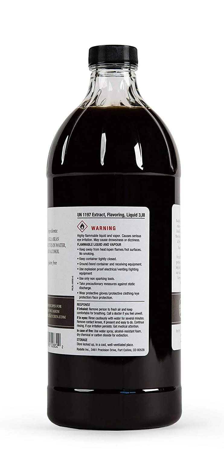 Rodelle Pure Vanilla Extract, 32 oz