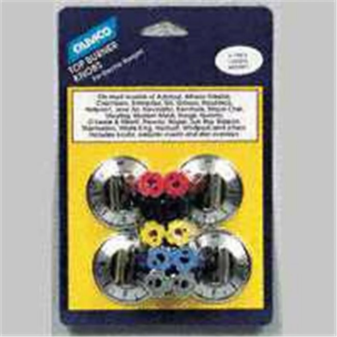 Camco Manufacturing  Electric Range Knobs Top Burner, Black