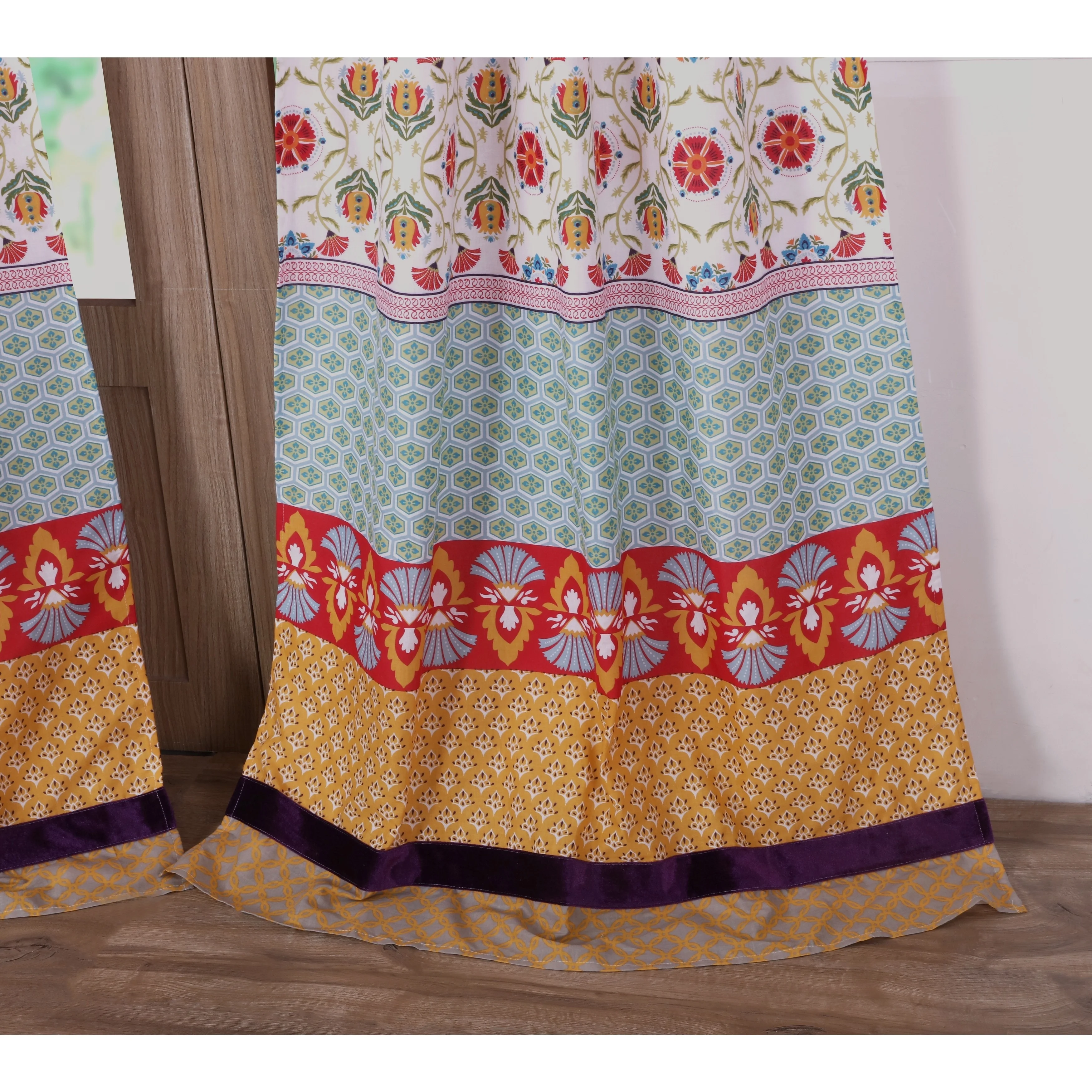 Barefoot Bungalow Thalia Window Curtain Panel Pair - 42x84