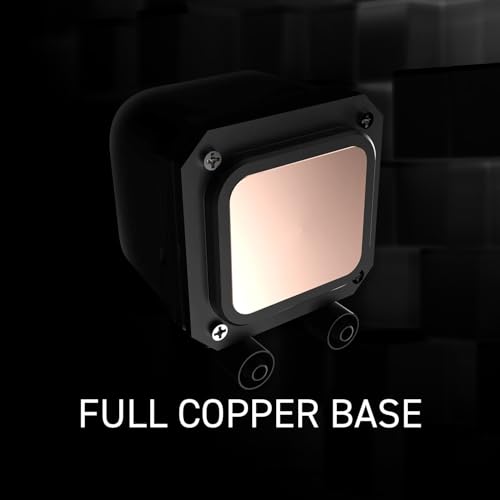 MSI MAG Coreliquid A13 240 - AIO ARGB CPU Liquid Cooler - 240mm Radiator - LGA 1700/1851 / AM5/AM4 Compatible - Dual 120mm ARGB PWM Fans, Black