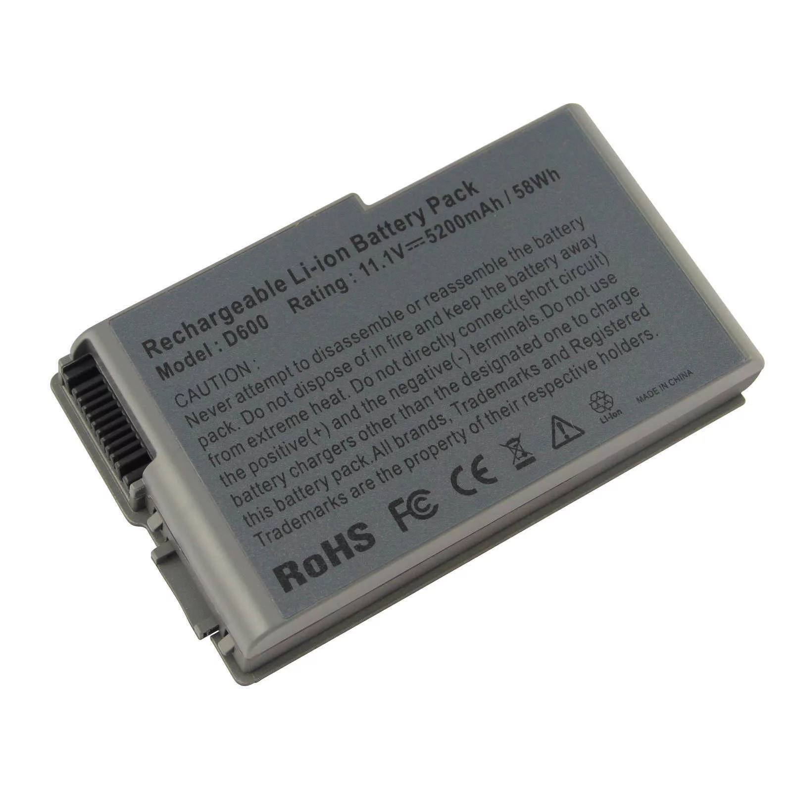5200mAh Battery For Dell Latitude D600 D500 D610 D505 3R305 C1295 Y1338 4P894 PC