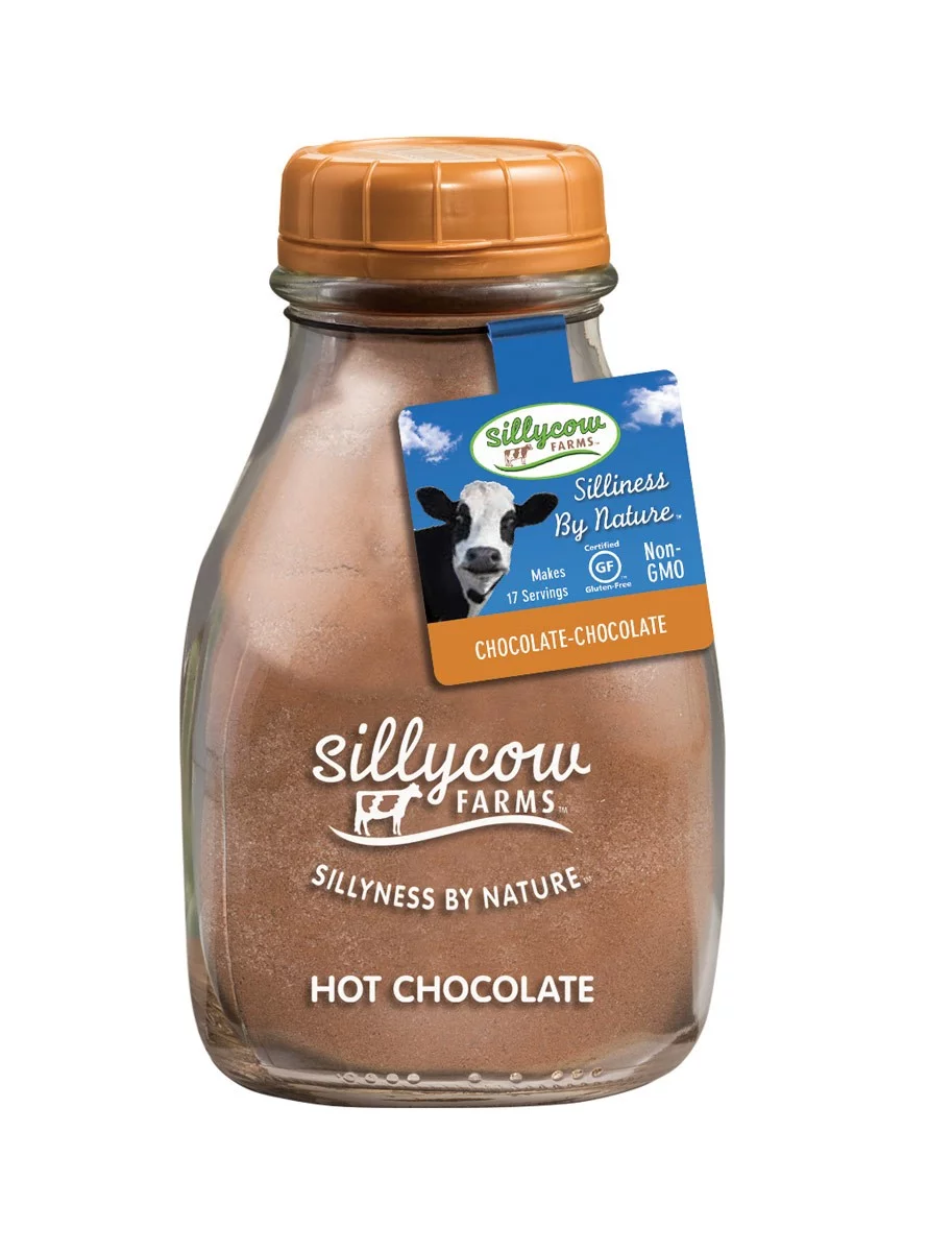 Sillycow Farms Chocolate Hot Cocoa Mix, 16 Oz Pack Of 6